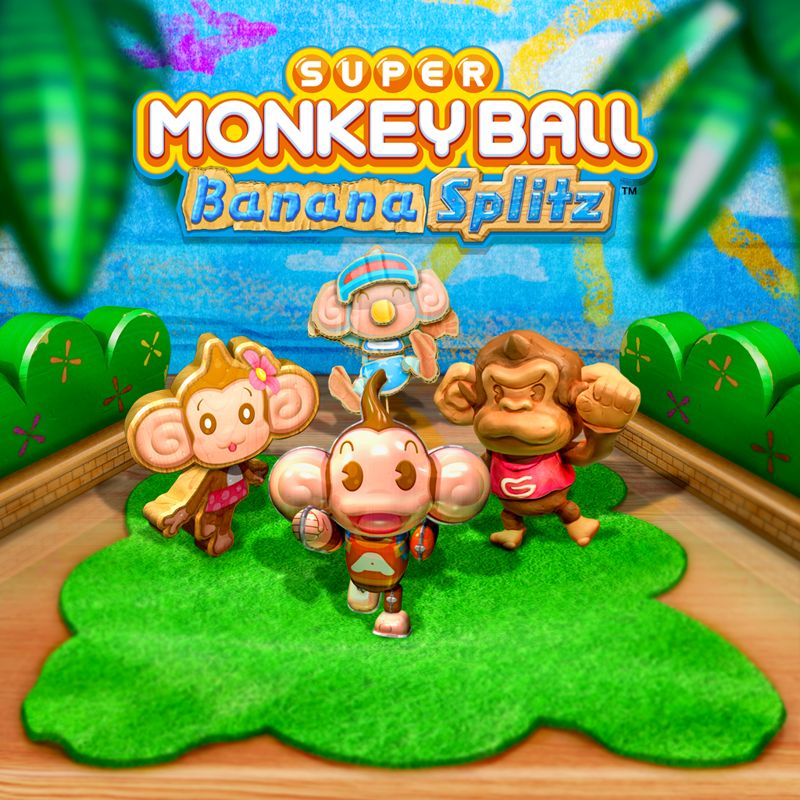 Super Monkey Ball box art for Playstation Vita